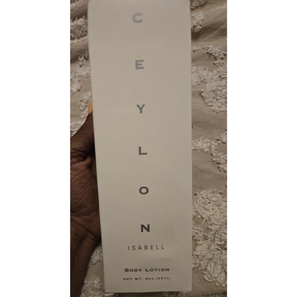 Vintage Ceylon Isabell Body Lotion 8 Oz. 3/4 FULL